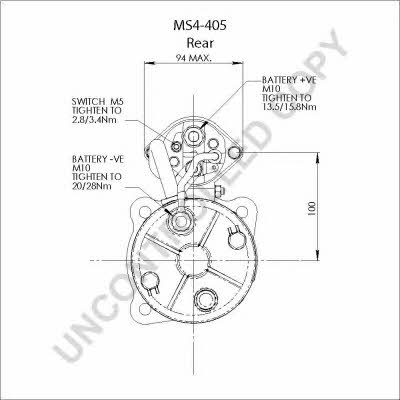 MS4405 Prestolite electric Стартер