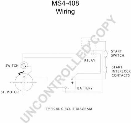 MS4408 Prestolite electric Стартер
