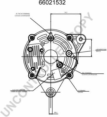 Генератор Prestolite electric 66021532