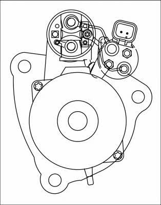 Стартер Prestolite electric 861040