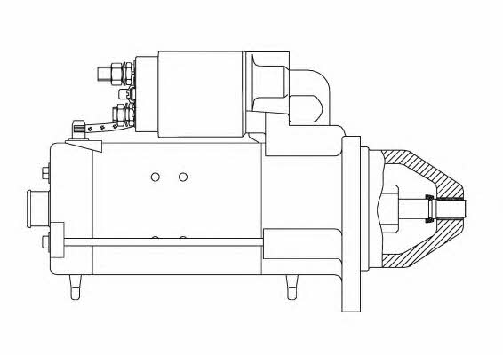 Стартер Prestolite electric 861053