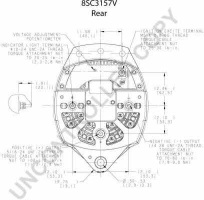 Генератор Prestolite electric 8SC3157V
