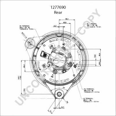 1277690 Prestolite electric Генератор