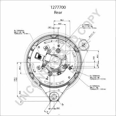 1277700 Prestolite electric Генератор