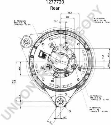 Генератор Prestolite electric 1277720