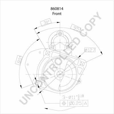 Стартер Prestolite electric 860814