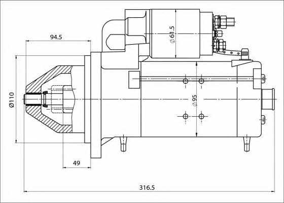 Купить Prestolite electric 861035 по низкой цене в Украине!