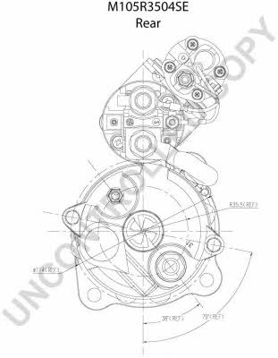Стартер Prestolite electric M105R3504SE