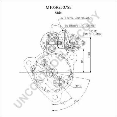 Стартер Prestolite electric M105R3507SE