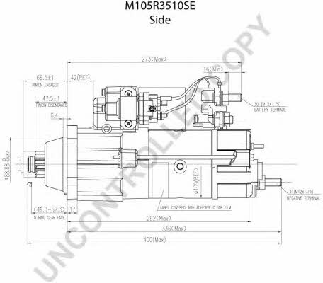 Купить Prestolite electric M105R3510SE по низкой цене в Украине!