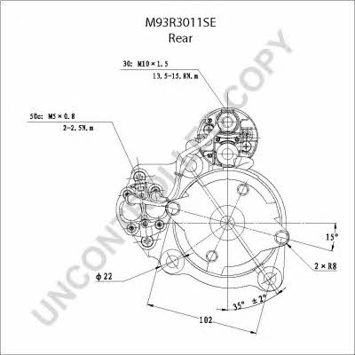 Стартер Prestolite electric M93R3011SE