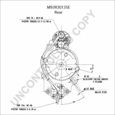 Стартер Prestolite electric M93R3013SE