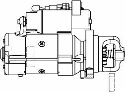 Стартер Prestolite electric M93R3016SE
