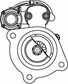 Стартер Prestolite electric M93R3017SE