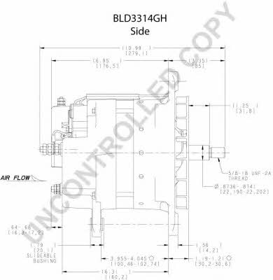 Генератор Prestolite electric BLD3314GH