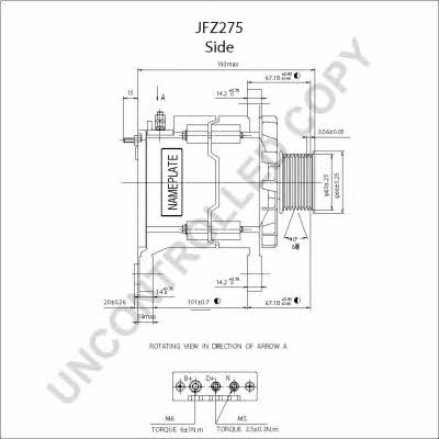 Купить Prestolite electric JFZ275 – отличная цена на EXIST.UA!