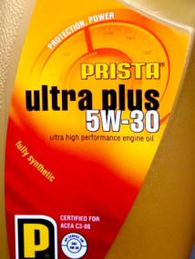 Моторна олива Prista OIL Ultra Plus 5W-30, 4л Prista Oil 3800020117200
