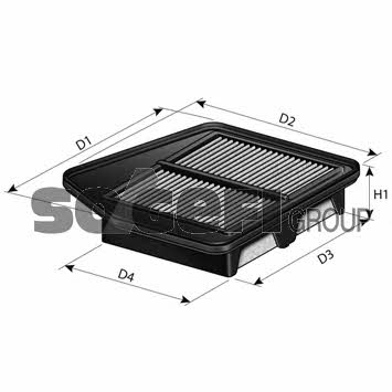 Воздушный фильтр Purflux A1720