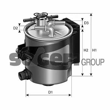 Топливный фильтр Purflux FCS750