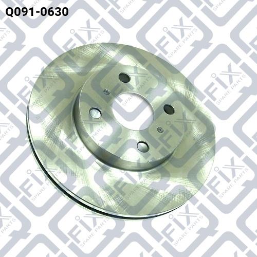 Тормозной диск передний Q-fix Q091-0630