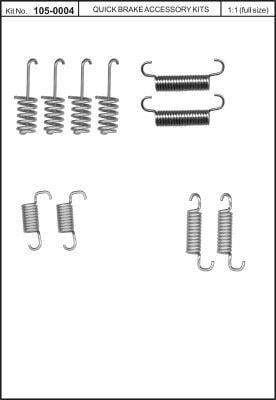 Купить Quick brake 1050004 – отличная цена на EXIST.UA!