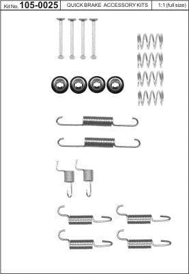 Купить Quick brake 1050025 – отличная цена на EXIST.UA!