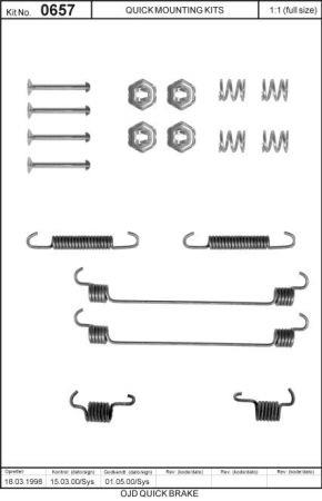 Купить Quick brake 105-0657 по низкой цене в Украине!