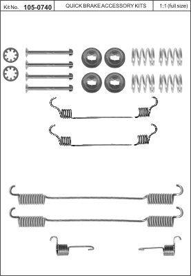 Купить Quick brake 1050740 – отличная цена на EXIST.UA!