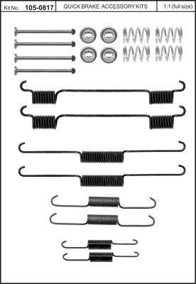 Купить Quick brake 1050817 – отличная цена на EXIST.UA!