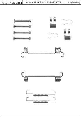 Купить Quick brake 1050851 – отличная цена на EXIST.UA!