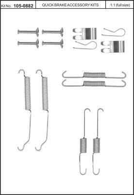 Купить Quick brake 105-0882 по низкой цене в Украине!