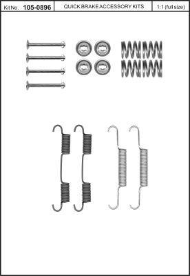 Купить Quick brake 105-0896 по низкой цене в Украине!