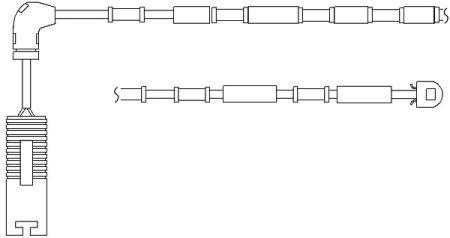 WS0192A Quick brake Датчик износа тормозных колодок