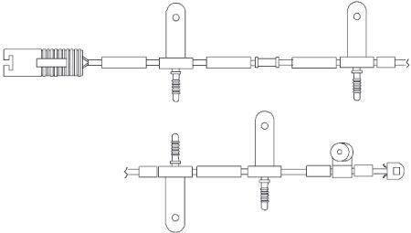 WS0217A Quick brake Датчик износа тормозных колодок