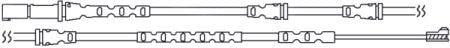 Quick brake WS 0283 A Датчик износа тормозных колодок WS0283A: Отличная цена - Купить в Украине на EXIST.UA! WS0283A Quick brake Датчик износа тормозных колодок