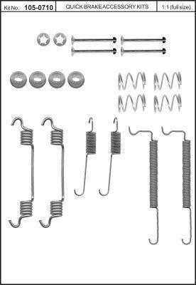 Купить Quick brake 1050710 – отличная цена на EXIST.UA!