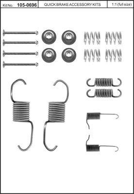 Купить Quick brake 105-0696 по низкой цене в Украине!