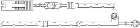 Quick brake WS0268A Датчик износа тормозных колодок WS0268A: Отличная цена - Купить в Украине на EXIST.UA! WS0268A Quick brake Датчик износа тормозных колодок