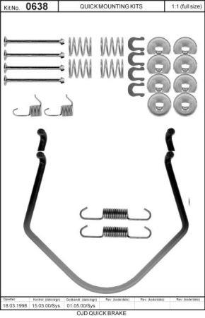 Купить Quick brake 105-0638 по низкой цене в Украине!