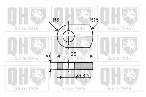 Quinton Hazell 128632 Пружина газова капоту 128632: Купити в Україні - Добра ціна на EXIST.UA!