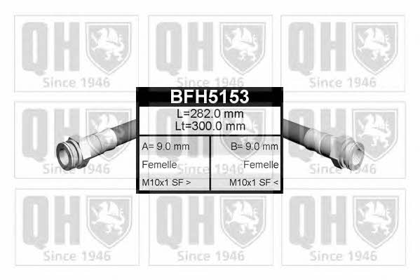 Quinton Hazell BFH5153 Гальмівний шланг BFH5153: Купити в Україні - Добра ціна на EXIST.UA!