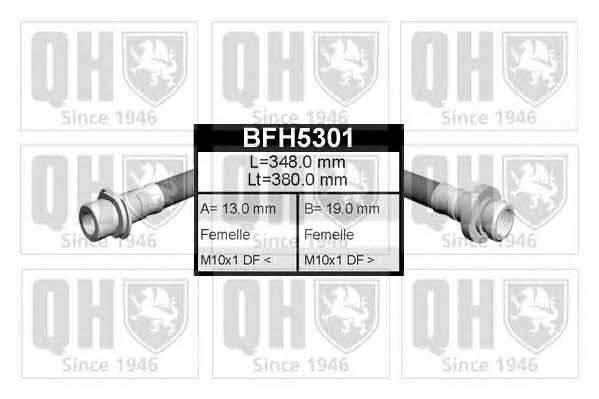 Quinton Hazell BFH5301 Гальмівний шланг BFH5301: Купити в Україні - Добра ціна на EXIST.UA!