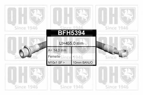 Quinton Hazell BFH5394 Гальмівний шланг BFH5394: Купити в Україні - Добра ціна на EXIST.UA!