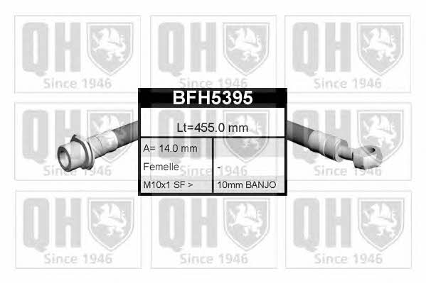 Quinton Hazell BFH5395 Гальмівний шланг BFH5395: Купити в Україні - Добра ціна на EXIST.UA!