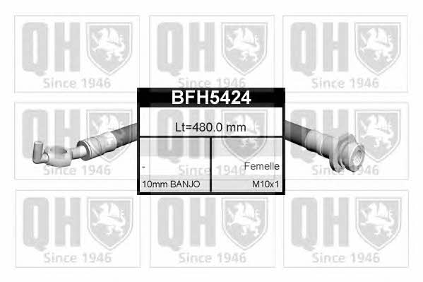 Quinton Hazell BFH5424 Гальмівний шланг BFH5424: Купити в Україні - Добра ціна на EXIST.UA!