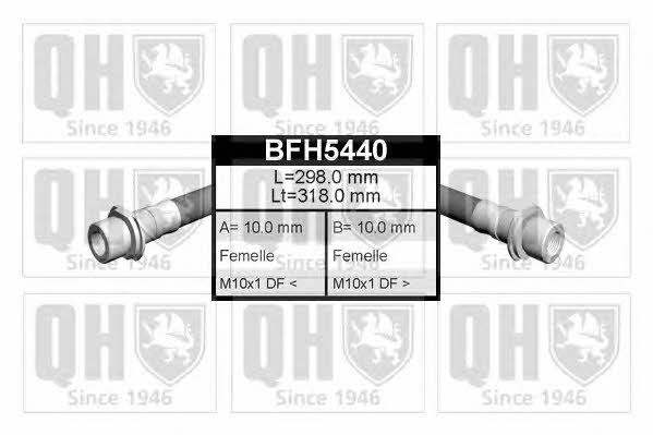 Quinton Hazell BFH5440 Гальмівний шланг BFH5440: Купити в Україні - Добра ціна на EXIST.UA!