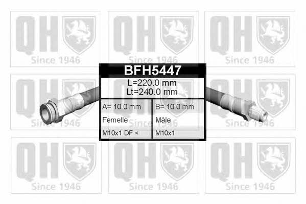 Quinton Hazell BFH5447 Гальмівний шланг BFH5447: Купити в Україні - Добра ціна на EXIST.UA!