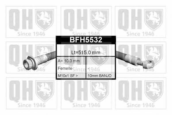 Quinton Hazell BFH5532 Гальмівний шланг BFH5532: Купити в Україні - Добра ціна на EXIST.UA!