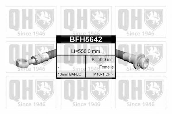 Quinton Hazell BFH5642 Гальмівний шланг BFH5642: Купити в Україні - Добра ціна на EXIST.UA!