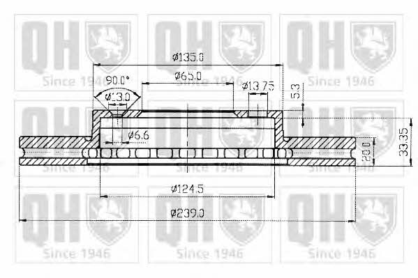 Купить Quinton Hazell BDC3309 по низкой цене в Украине!